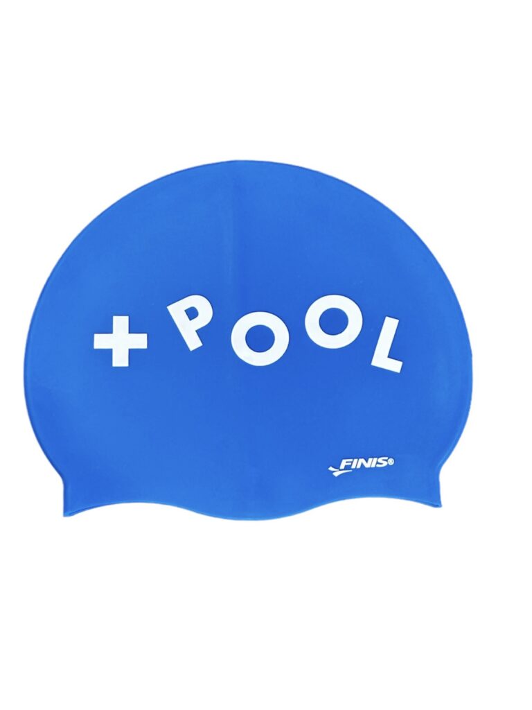 + POOL Swim Cap – Big Blue