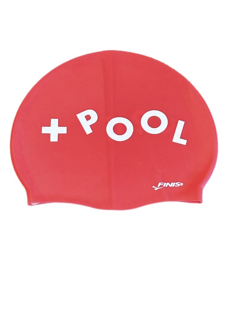 + POOL Swim Cap – Royal Red